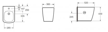 Bideu MONTANA stativ - alb [1]