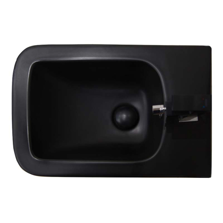 Bideu suspendat Fluminia, Paris, 51 cm, negru mat [5]