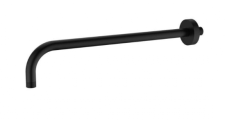 Brate si palarii de dus - Braț de duș rotund 40cm - negru mat