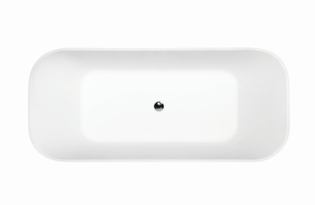 Cada freestanding Besco Assos 160x70 cm, alb [2]