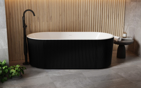 Baie - Cada freestanding Besco Giuliana 170x80 cm, acril sanitar, alb