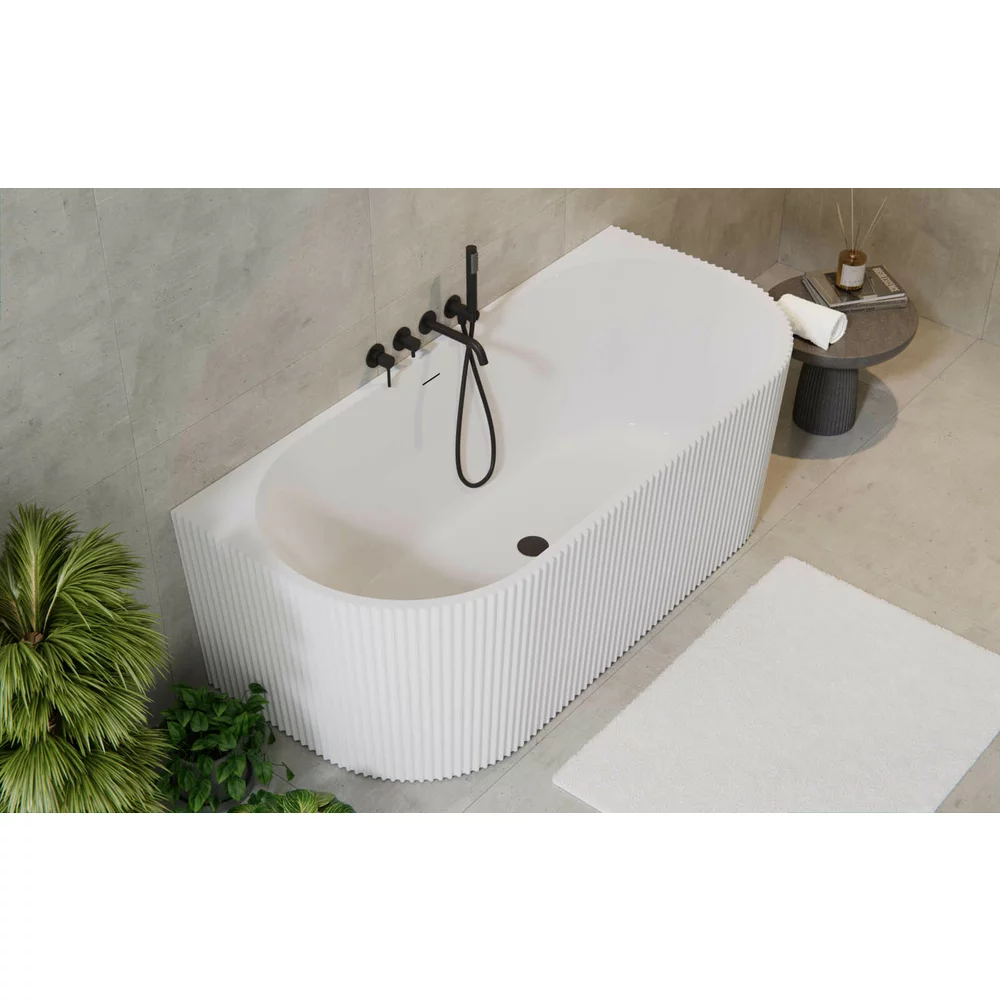 Cada freestanding Besco Leya 170x78 cm, albă [4]