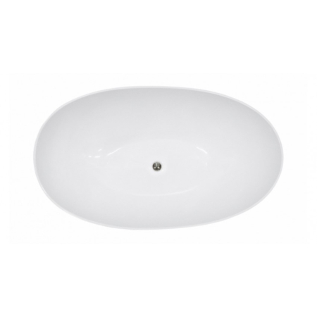 Cada freestanding Besco Siya 171x101 cm, Black&White [1]