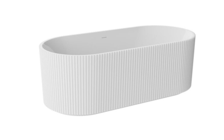 Cada freestanding Besco Giuliana 150x75 cm, acril sanitar, alb [4]