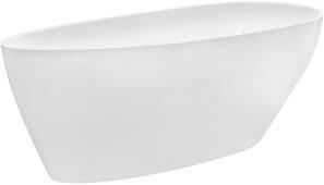 Cazi de baie - Cada freestanding Besco Goya 170x72 cm, acril sanitar, alb