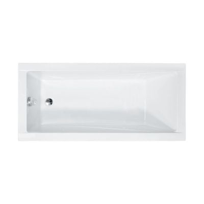 Cazi de baie dreptungiulare - Cadă dreptunghiulară acril Besco Modern 120x70 cm, cu picioare incluse