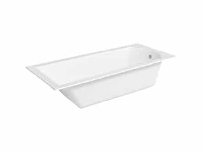 Cadă rectangulară acryl Besco Shea 170x70 cm, picioare incluse [2]