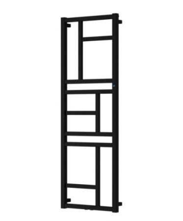 Calorifere portprosop - Calorifer portprosop FRISCO BLACK 1187x530mm - negru satinat