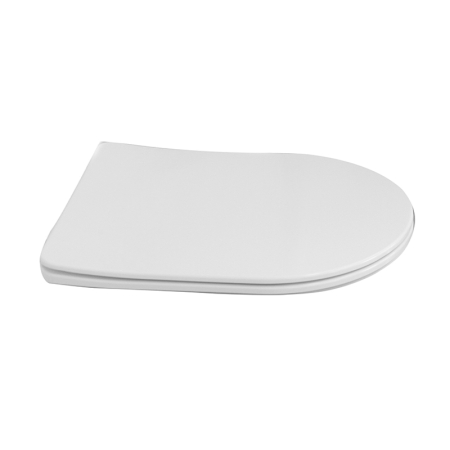 Capace WC - Capac WC Fluminia Minerva C2210R, alb, cu Soft Close și Quick Release, din duroplast