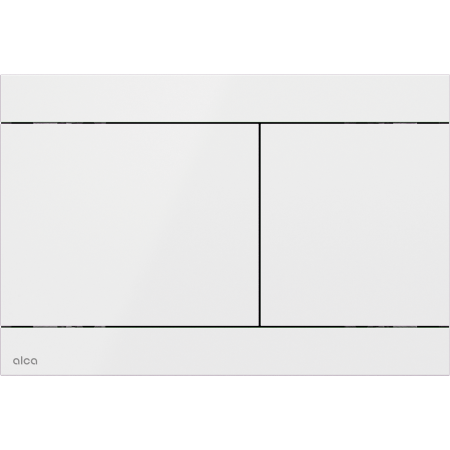 Clapete de actionare - Clapetă acționare Fun White – oțel inoxidabil, alb lucios | Design modern și durabil