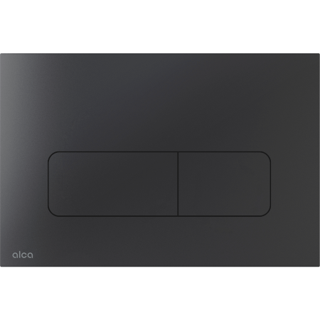 Clapete de actionare - Clapetă acționare WC MOON, oțel inoxidabil, negru mat – design modern