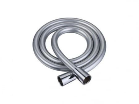 Furtun de duș cu efect metalic 1,2m - crom