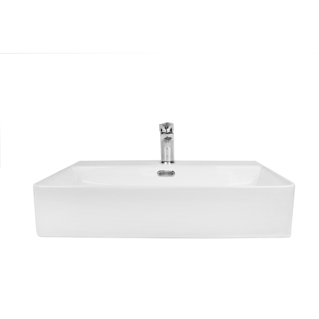 Lavoar pe blat, Fluminia, Hermes-60, dreptunghiular, 60 x 42 cm, alb [2]