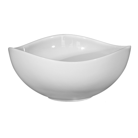 Lavoare - Lavoar pe blat Fluminia Aloe-39, amorf, 38,5 x 38 cm, alb