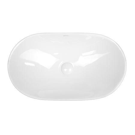 Lavoar pe blat, Fluminia, My Life, oval, 60,5 x 36 cm, alb [2]