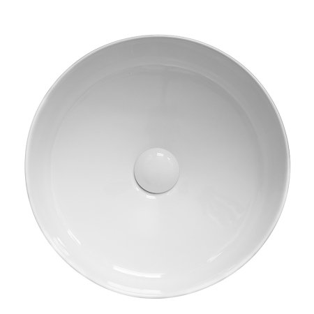 Lavoar pe blat Fluminia Havana, rotund, diametru 40 cm, alb [1]