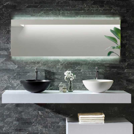 Lavoar pe blat Fluminia, Sexy Black, rotund, diametru 40 cm, negru mat [8]