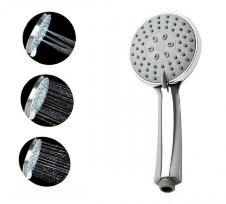 Pară de duș SPRINGFIELD, cu 3 funcții - crom