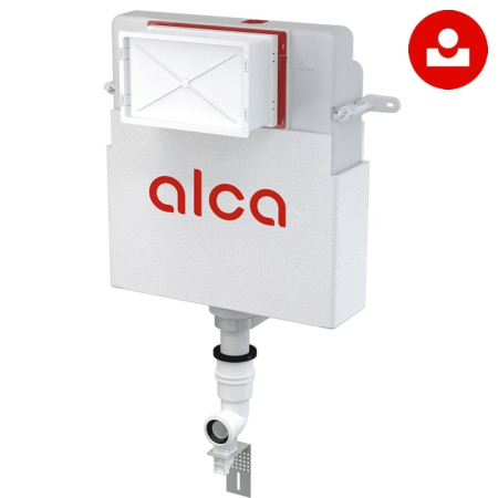 Rezervoare incastrate - Rezervor WC încastrat pentru zidărie – Basicmodul | Sistem robust cu acționare duală