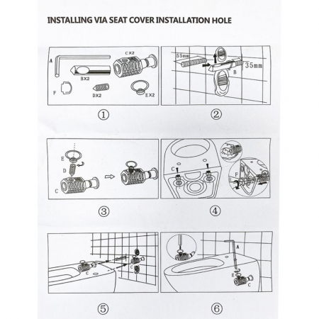 Set vas wc rimless suspendat, Rotund, Foglia Oslo si capac softclose verde turcoaz mat [7]