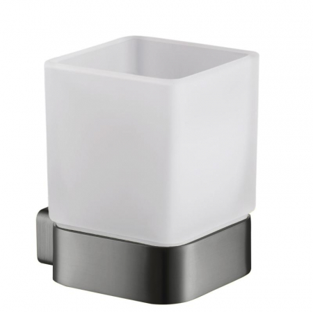 Outlet - Suport pentru pahar din sticlă MONO – Grafit periat