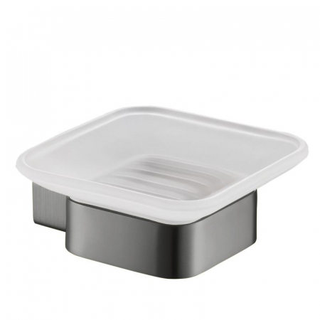 Accesorii pentru baie - Suport săpun MONO - grafit periat