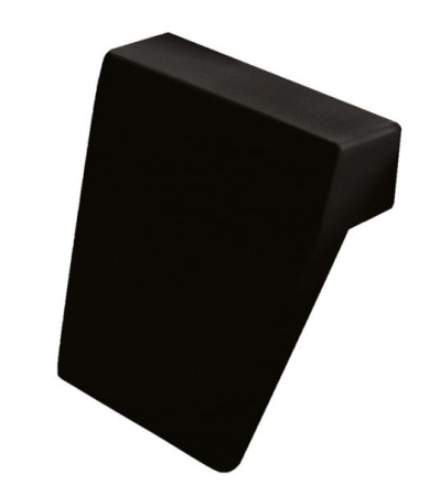 Accesorii cada - Tetieră neagră pentru cadă Besco Quadro/Modern