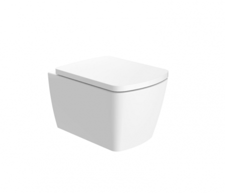 Obiecte sanitare - Vas WC MONTANA Rimless, Suspendat – Alb Lucios