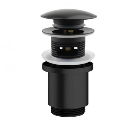 Sifoane, ventile si racorduri - Ventil de scurgere click-clack pentru lavoar - negru