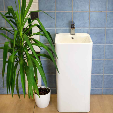 Lavoar stativ, Fluminia, Winter Lord-B, alb [3]