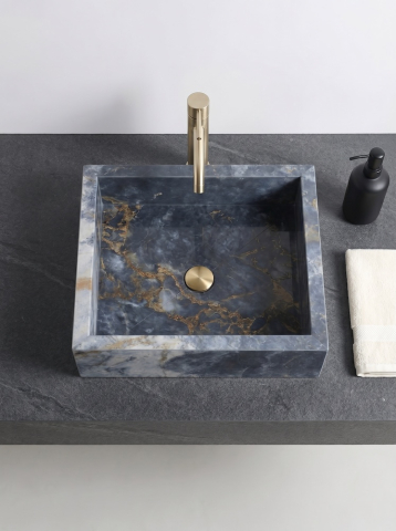 Baie - Chiuvetă baie DARK EMPREDOR POLISHED MARBLE SINK