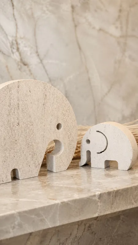 Decor - Elefant Arc (mama & bebe)