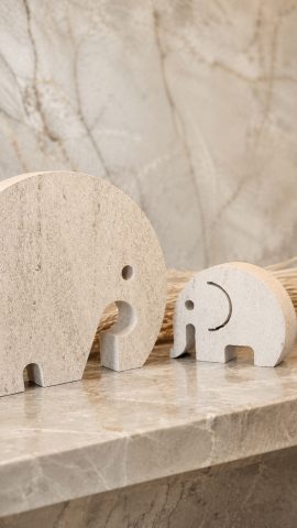 Decor - Elefant Arc (mama & bebe)