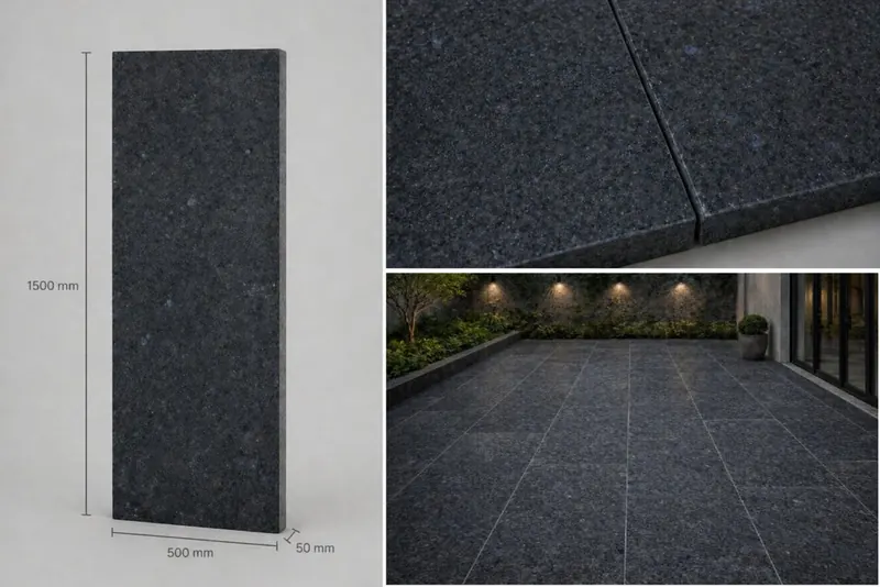 Produse - Granit AquaStorm Flamed Tiles