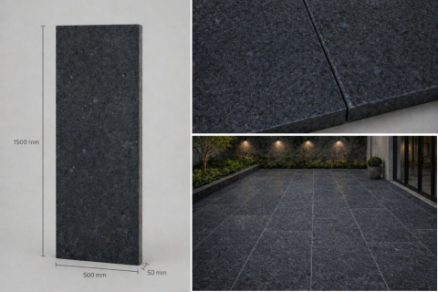 Pavaj - Granit AquaStorm Flamed Tiles