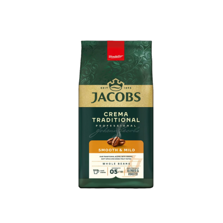 Cafea boabe - Jacobs Crema Traditional 1kg boabe