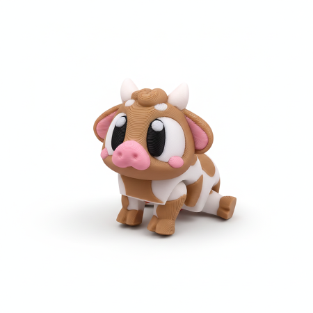 Artipets - figurina-articulata-vacuta-artipets-3d-alb-maro.jpg