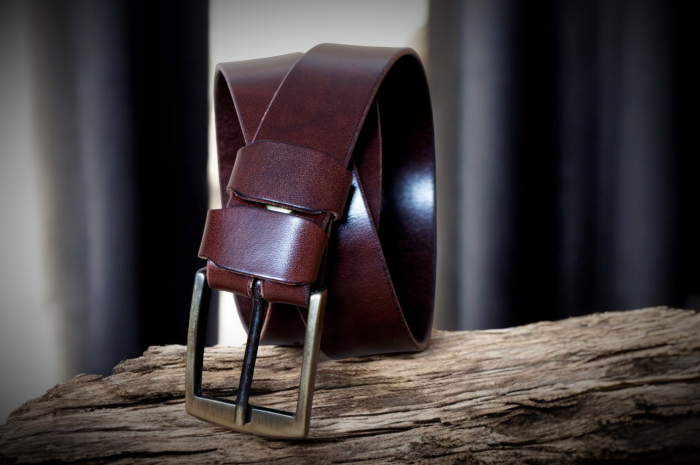 Curea bărbați din piele tăbăcită vegetal – Artiss Corium [3]