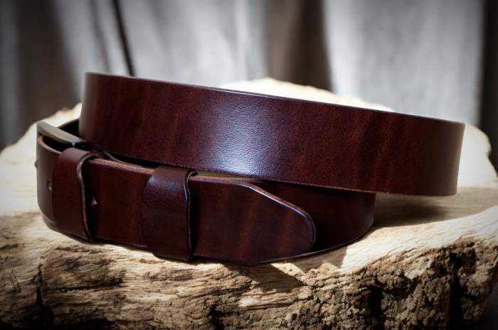 Curea bărbați din piele tăbăcită vegetal – Artiss Corium [4]