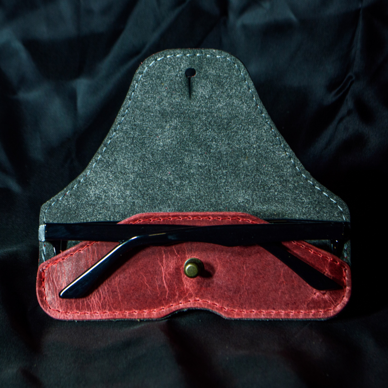 Etui pentru ochelari din piele naturală v03  – protecție elegantă și stil autentic – Artiss Corium [17]