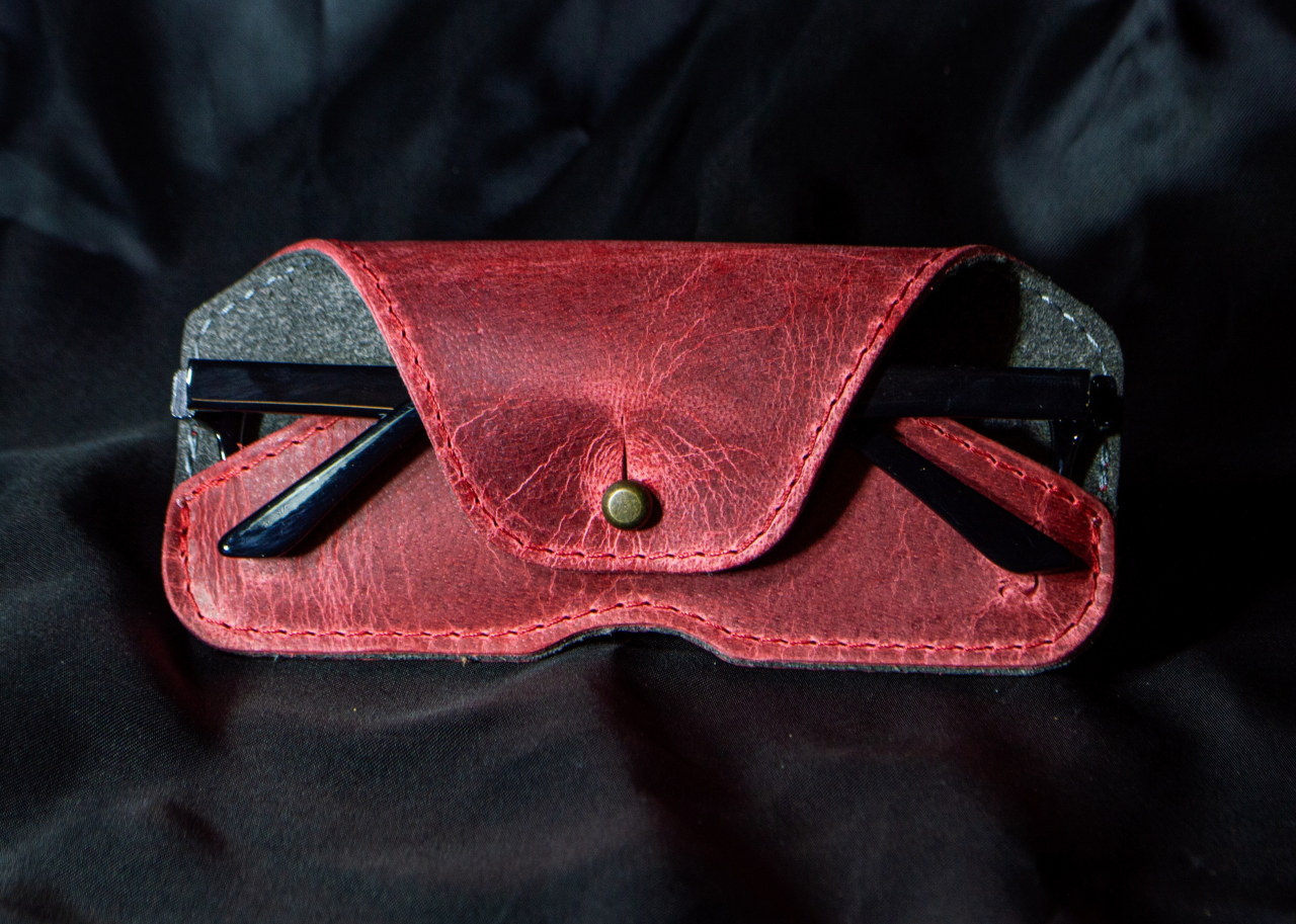 Etui pentru ochelari din piele naturală v03  – protecție elegantă și stil autentic – Artiss Corium [14]