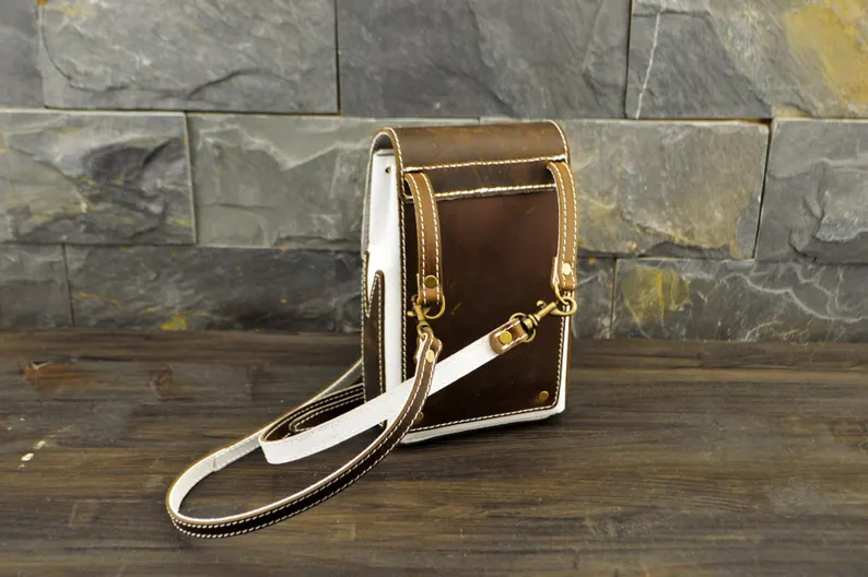 Geantă duo din piele naturală – Design minimalist și calitate premium [8]