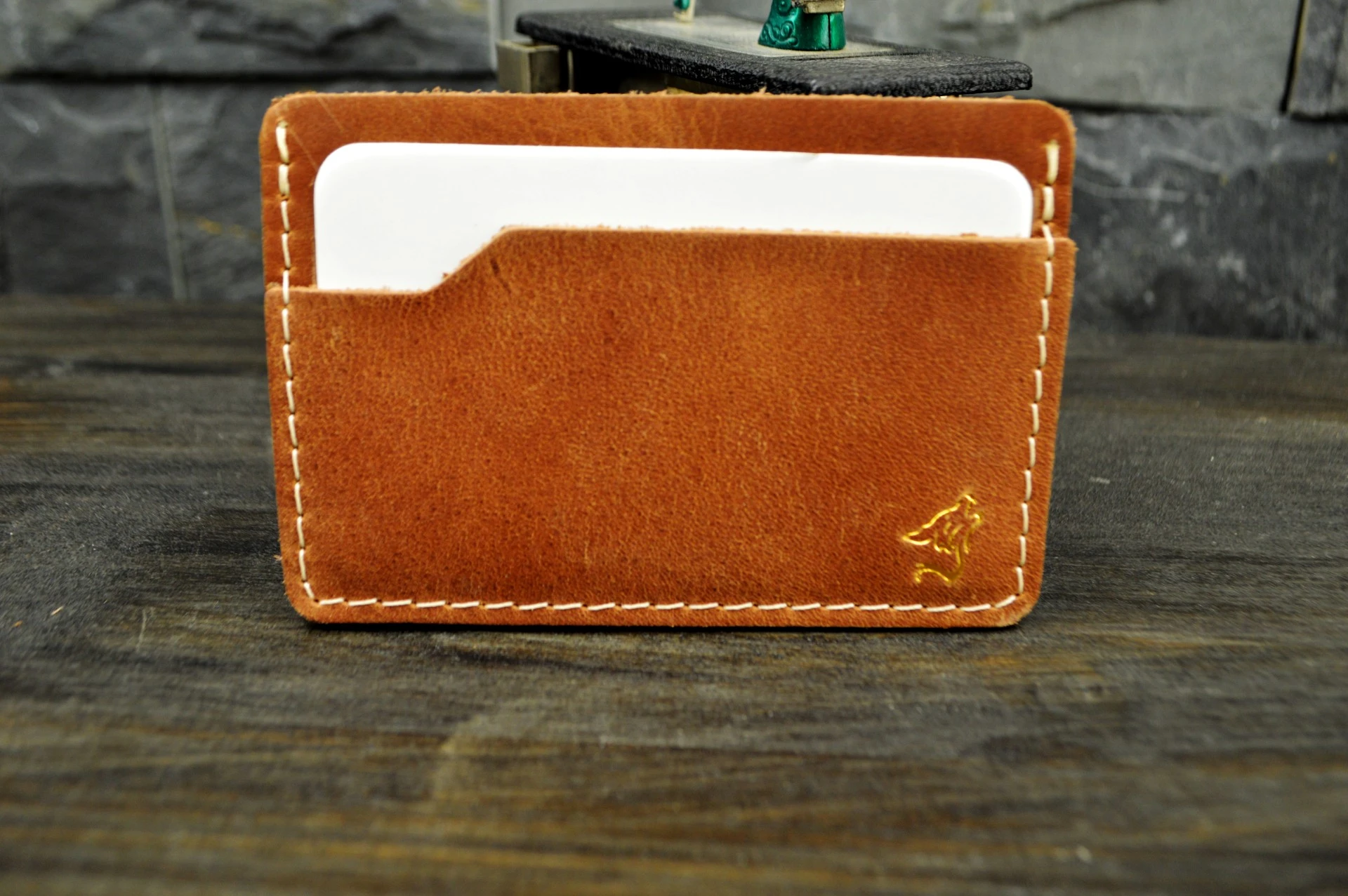 Portcard din piele naturală – Cardholder subțire pentru uz zilnic – Artiss Corium [7]