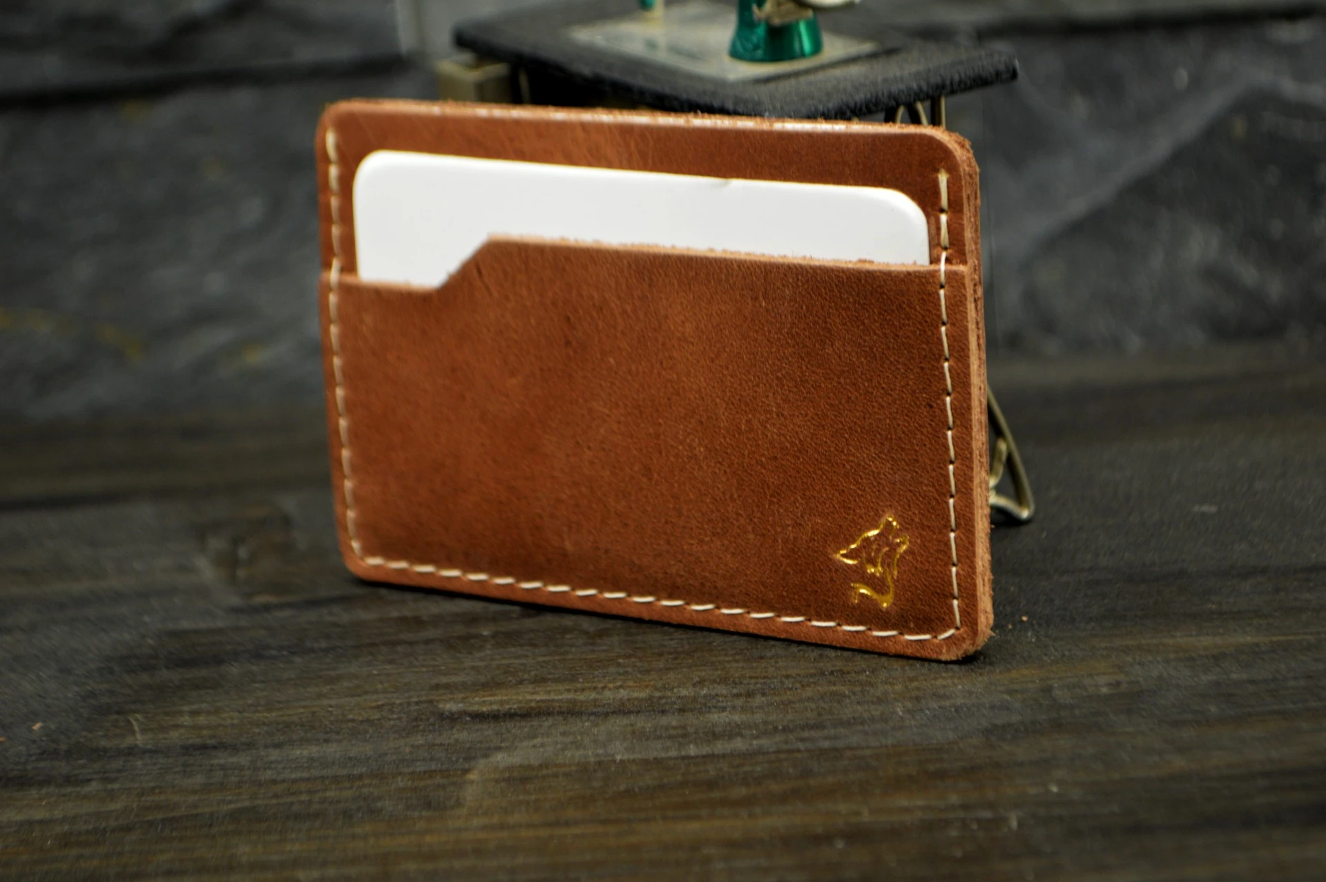 Portcard din piele naturală – Cardholder subțire pentru uz zilnic – Artiss Corium [6]