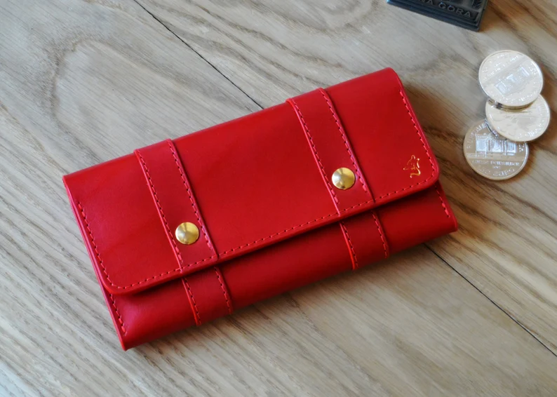 Portofel din piele pentru femei – Piele vegetală 02– Artiss Corium [2]