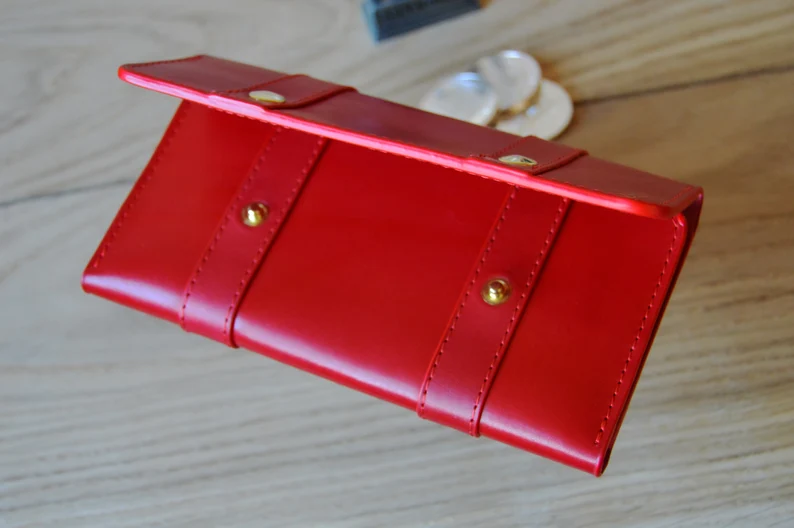 Portofel din piele pentru femei – Piele vegetală 02– Artiss Corium [3]