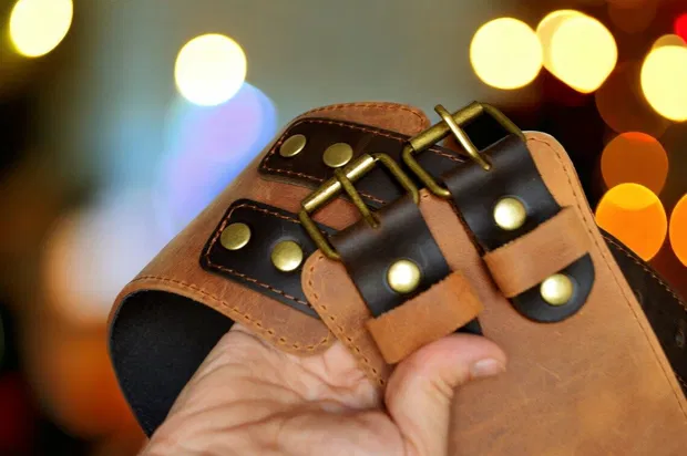 Curea corset lată din piele full-grain pentru femei – Artiss Corium [3]