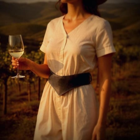 Curele - Curea dubla tip corset piele -Artiss Corium