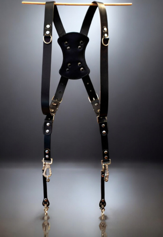 Curea foto handmade din piele naturală model clepsidra– DSLR & Mirrorless | Artiss Corium - [4]