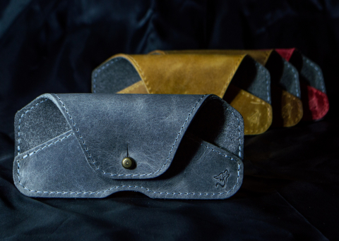 Etui pentru ochelari din piele naturală v03  – protecție elegantă și stil autentic – Artiss Corium [19]